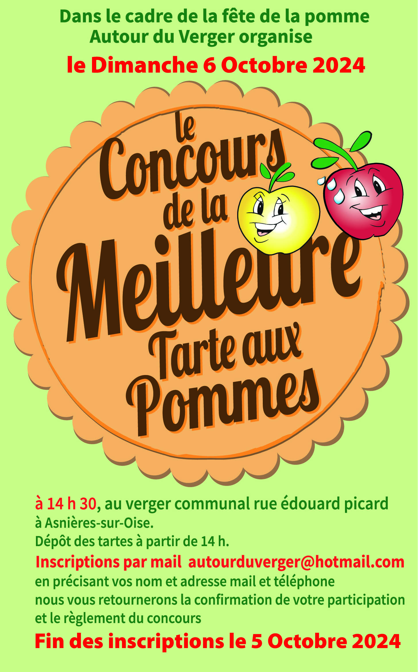 affiche tarte